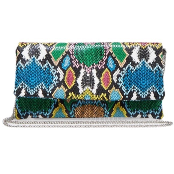 Multi Colored Over the Calf Boot w/matching purse - Picture 2 of 2